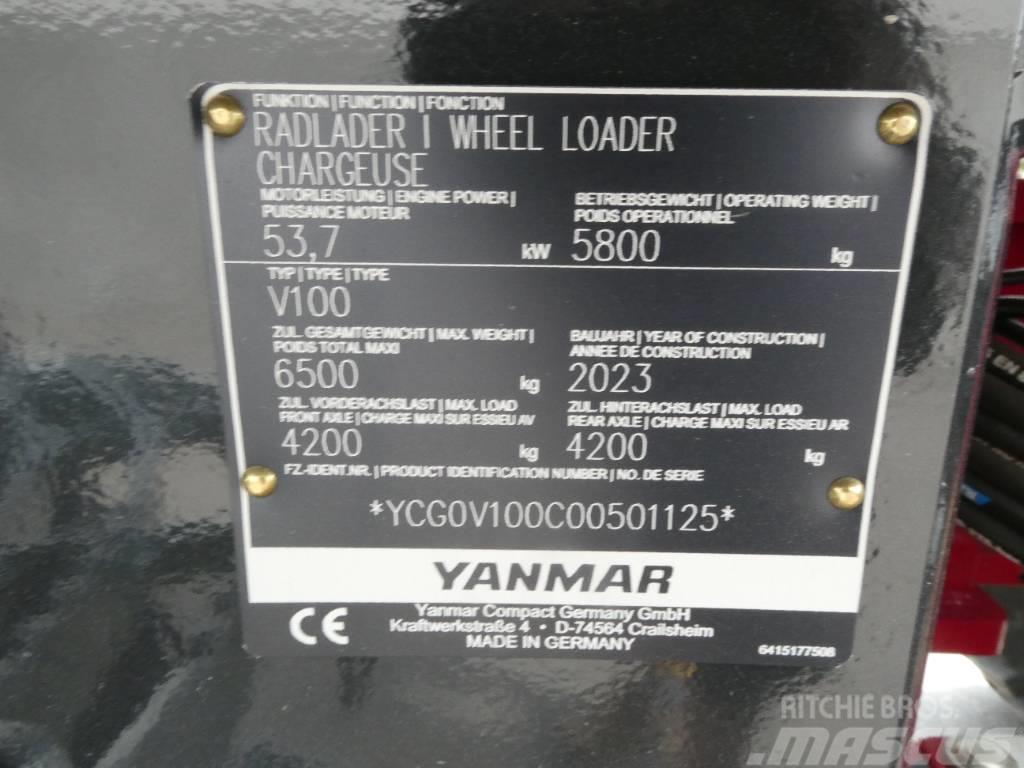 Yanmar V100 Chargeuse sur pneus