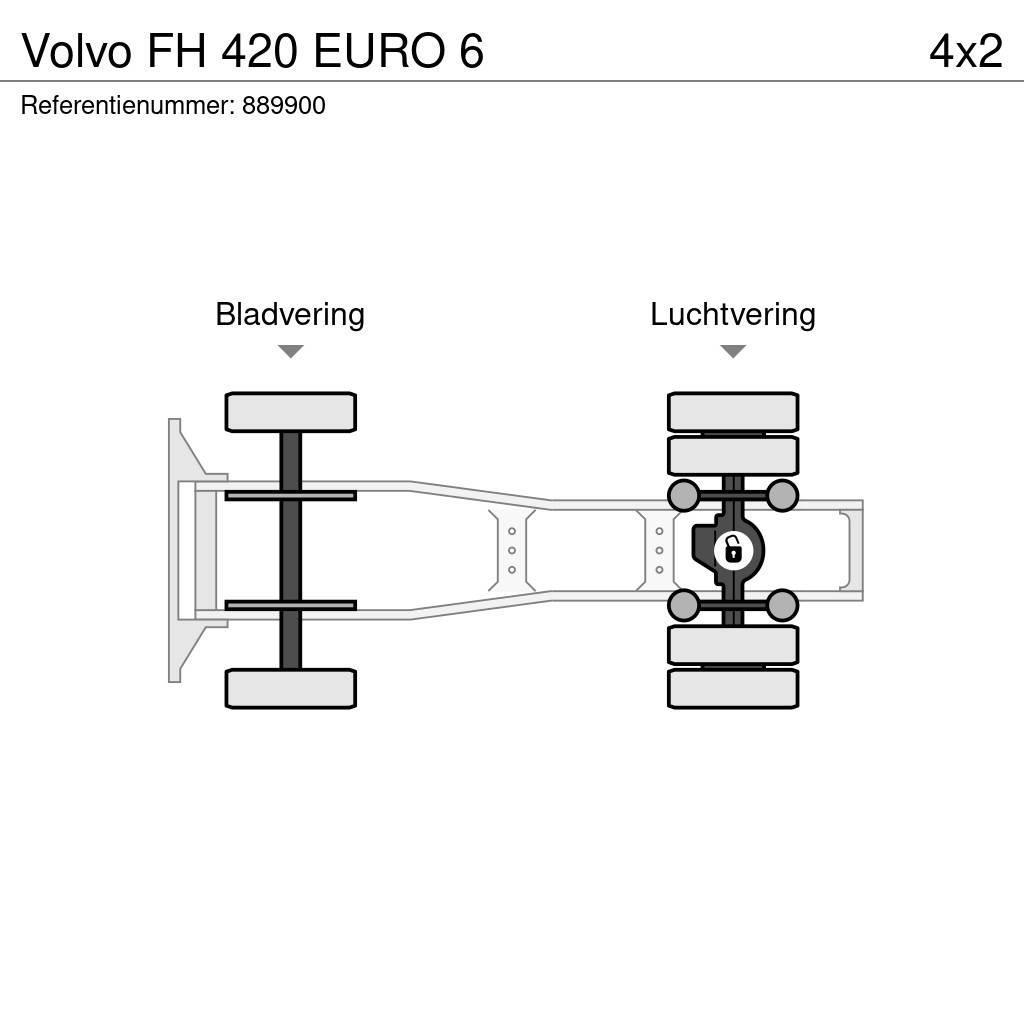 Volvo FH 420 EURO 6 Tracteur routier
