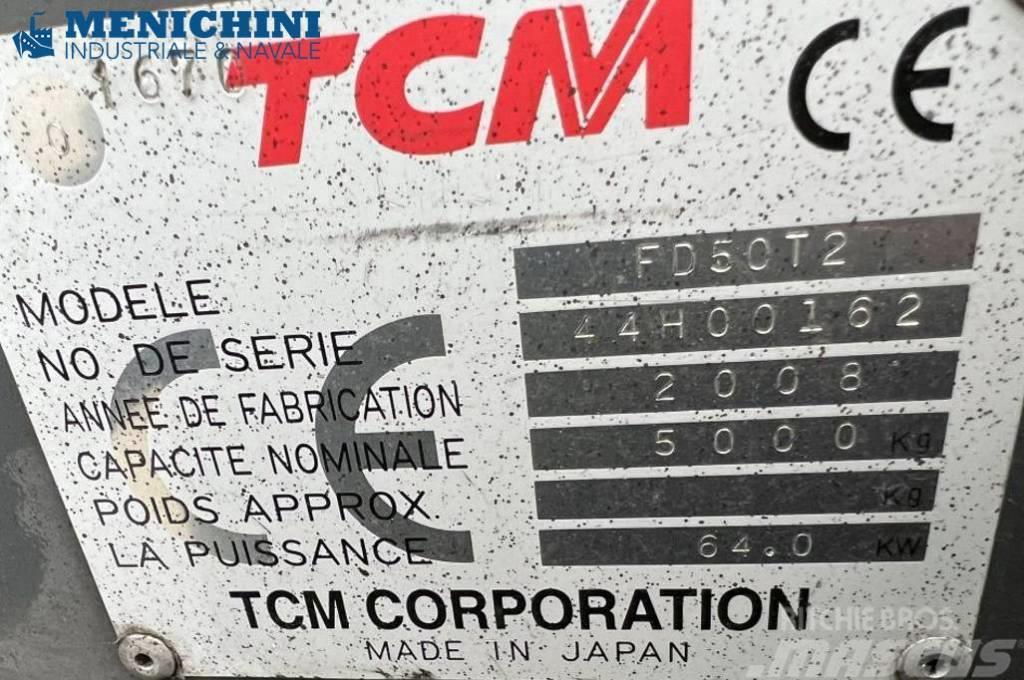 TCM FD50T2 for containers Chariots diesel