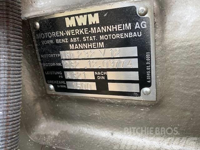 MWM TBD 232 V12 Générateurs diesel