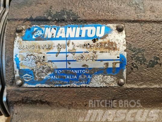 Manitou MLT 625-75H differential Essieux