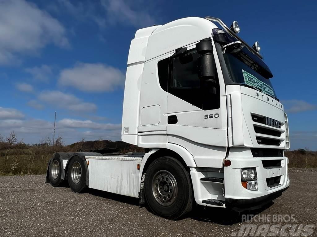Iveco Stralis 560 6x4 inkl. hydr. Tracteur routier