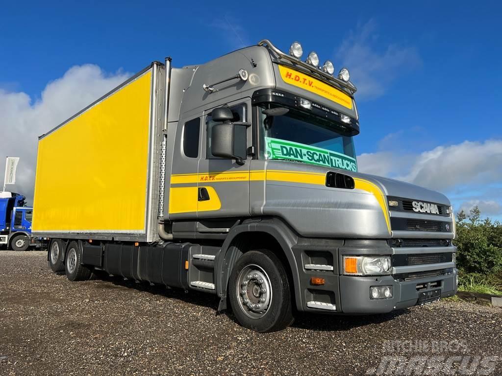 Scania T420 6x2 m. filter Camion Fourgon