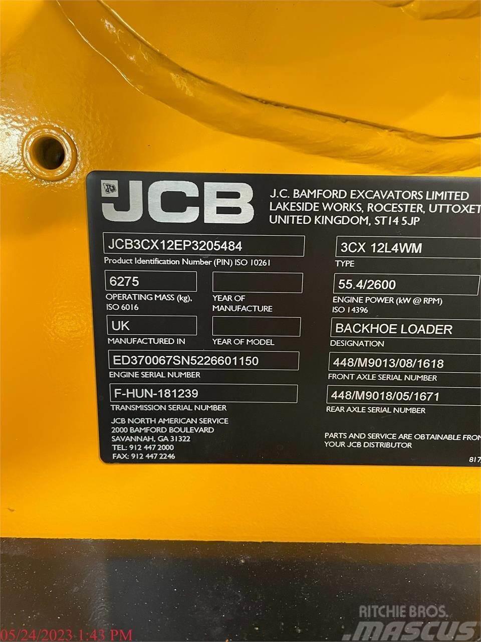 JCB 3CX COMPACT PLUS Tractopelle