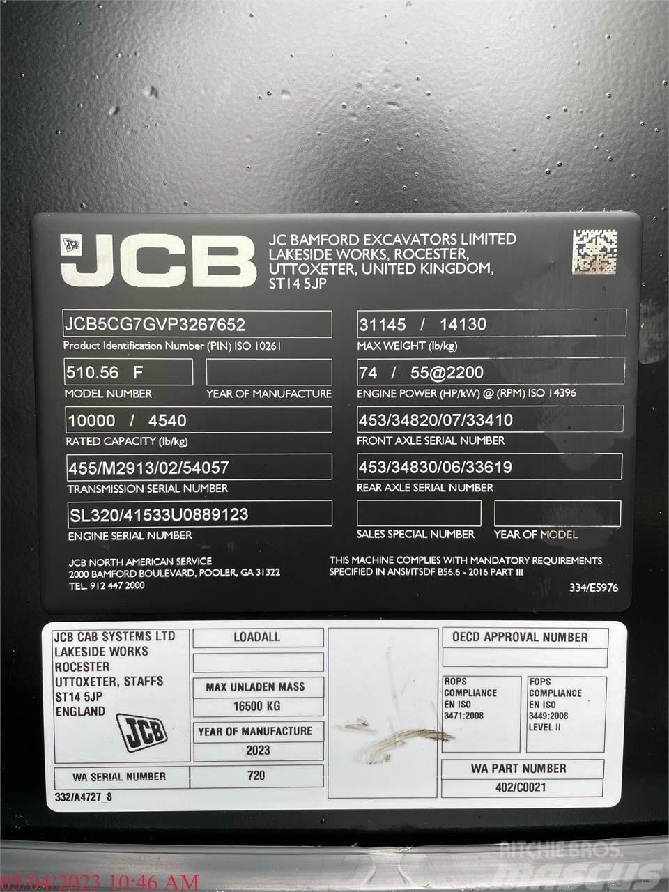 JCB 510-56 Chariot télescopique
