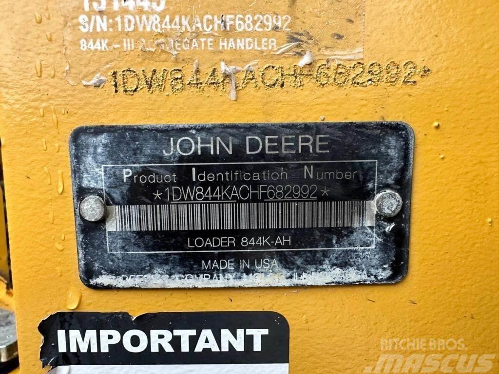 John Deere 844KIII Chargeuse sur pneus