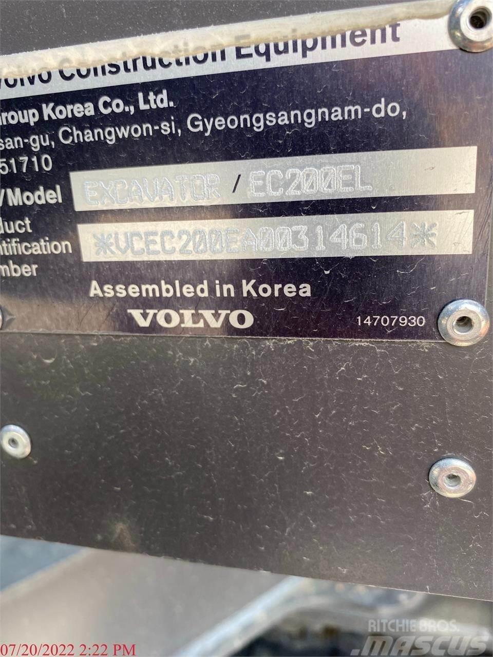 Volvo EC200EL Pelle sur chenilles