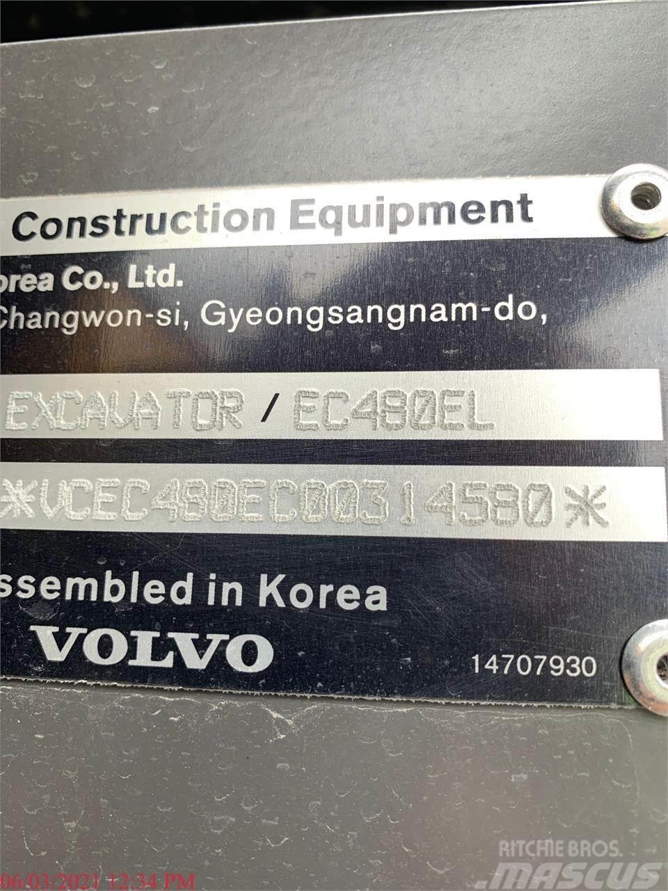 Volvo EC480EL Pelle sur chenilles