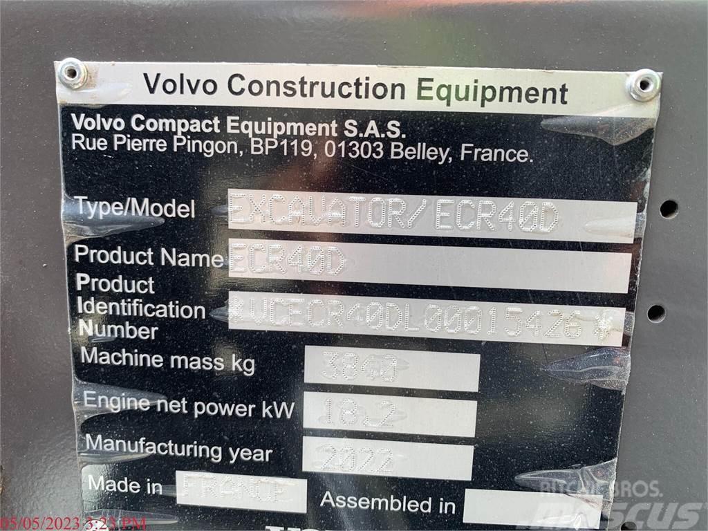 Volvo ECR40D Mini pelle < 7t