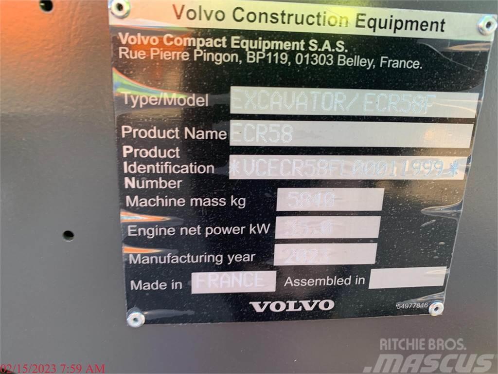Volvo ECR58F Pelle sur chenilles