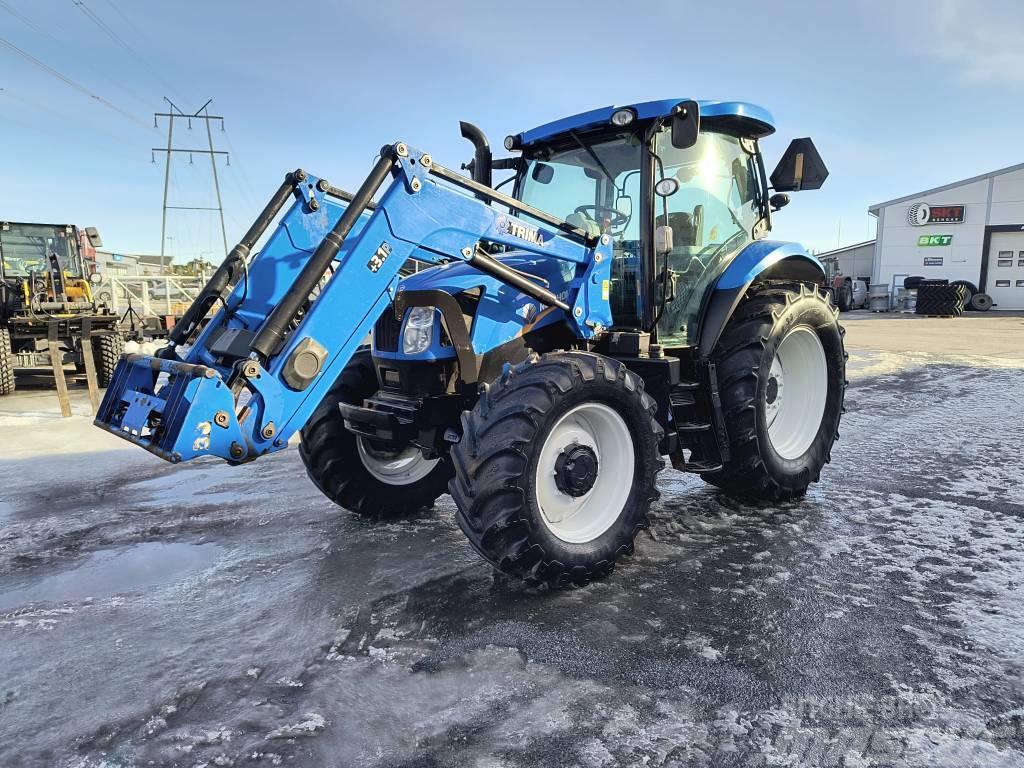 New Holland T6.140 Juuri vaihdettu vetolevy Tracteur