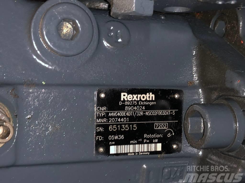 Rexroth A4VG40DE4DT1/32R-NSC02F003DXT-S Autres accessoires