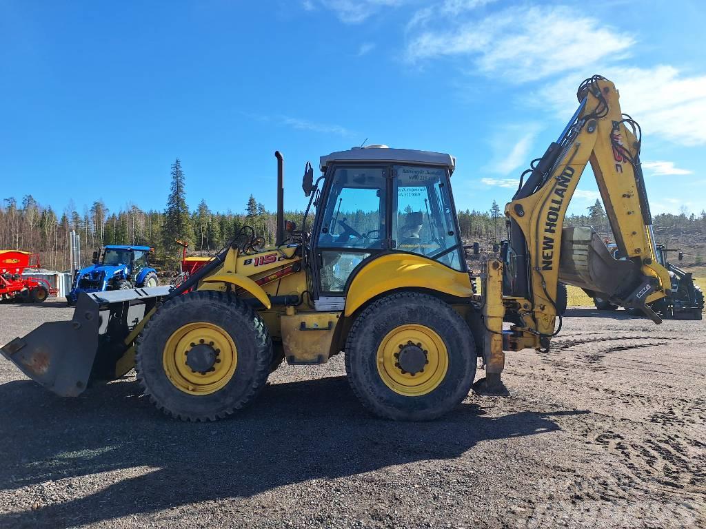New Holland B 115 C Tractopelle