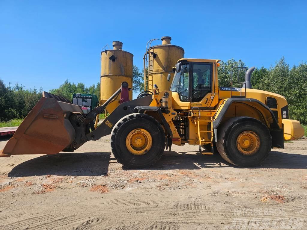 Volvo L180G capacity 6,1 m3 with weight / l150 l180 Chargeuse sur pneus