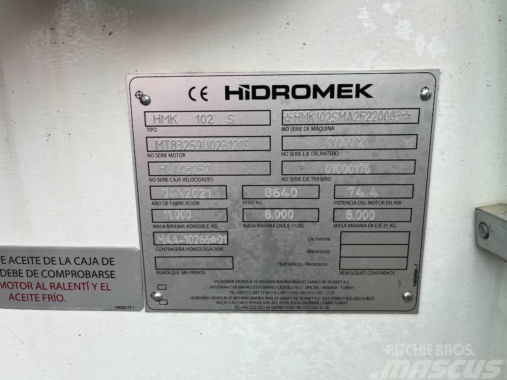 Hidromek 102s Alpha Chargeuse sur pneus