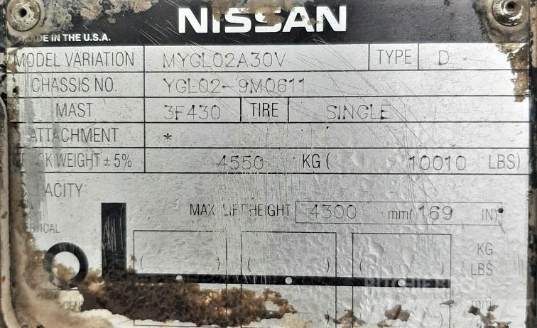 Nissan MYGL02A30V Autres Chariots élévateurs