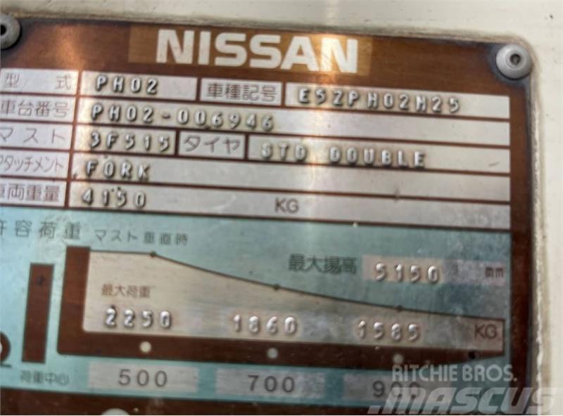 Nissan NP50 Autres Chariots élévateurs
