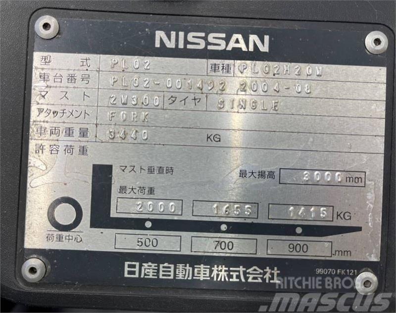 Nissan PL02M20W Autres Chariots élévateurs