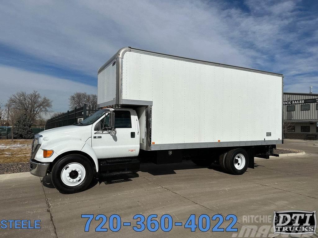 Ford F650 20' Box Truck W/ 3' Attic and 108 Tall! Camion Fourgon
