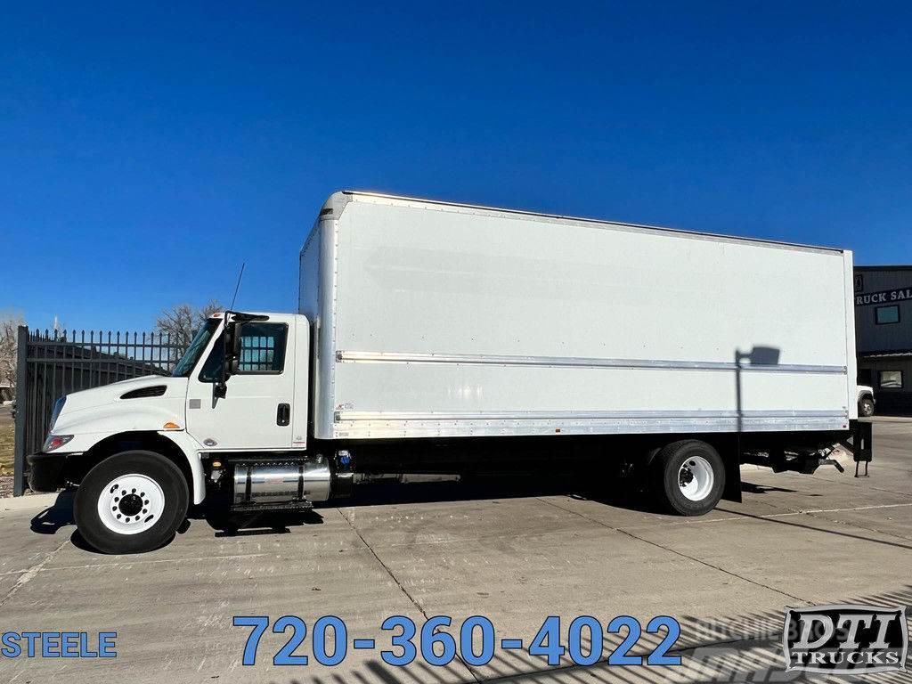 International 4300 26' Box Truck With Lift Gate Camion Fourgon