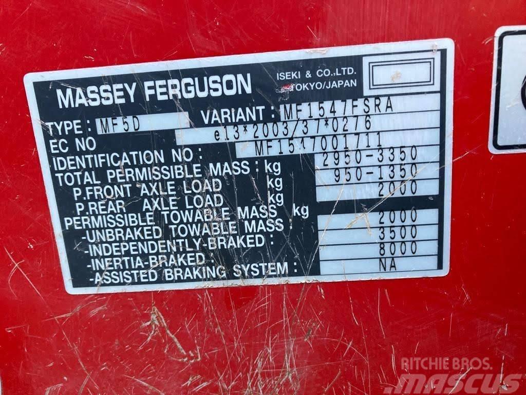 Massey Ferguson 1547 Tracteur