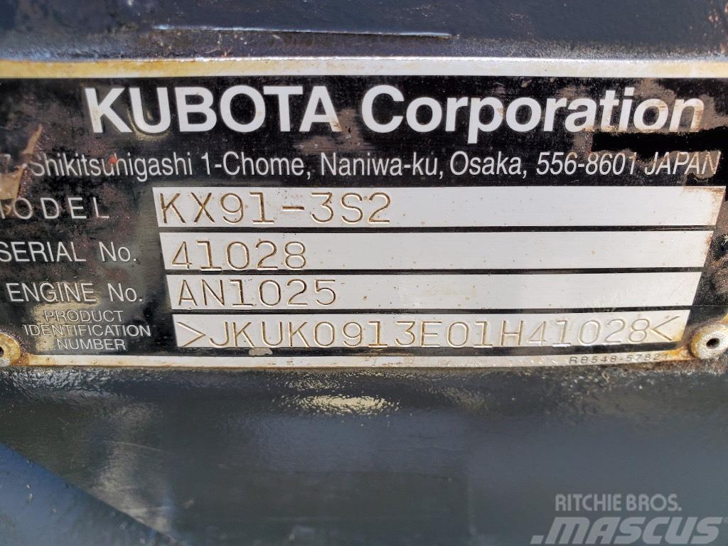 Kubota KX 91-3 S2 Mini pelle < 7t