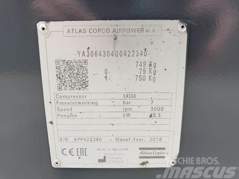 Atlas Copco XAS 68 KD Compresseur