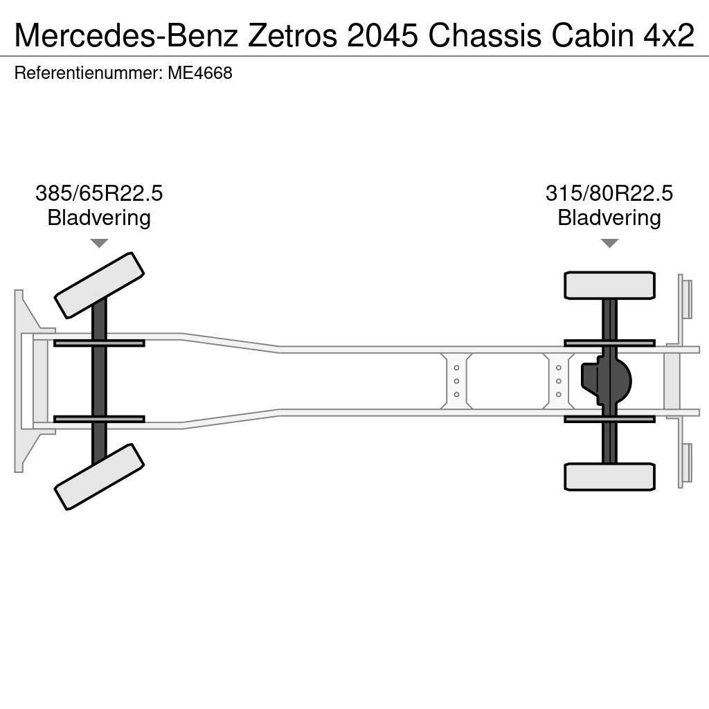 Mercedes-Benz Zetros 2045 Chassis Cabin Châssis cabine