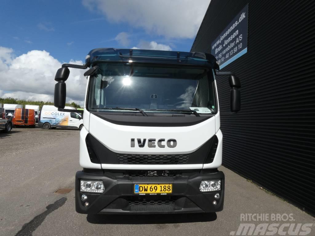 Iveco Eurocargo 160-250  CHASSIS/KRAN AUT, Camion plateau ridelle avec grue