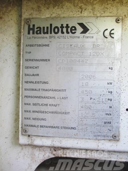 Haulotte Compact 12 DX Nacelle ciseaux