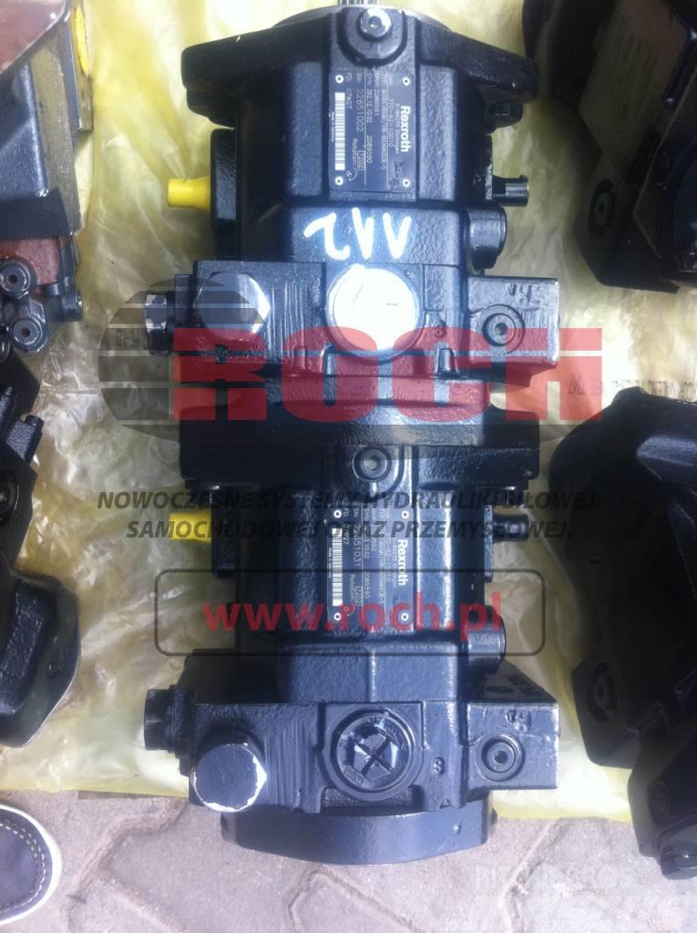 Komatsu SK510 Rexroth AA10V G18+AA10VG18 Pompa Pump Hydraulique