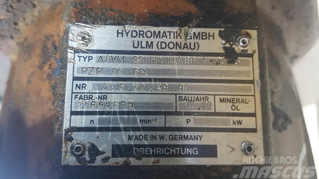 Hydromatik A6VM80HA1U/60W - Drive motor/Fahrmotor/Rijmotor Hydraulique