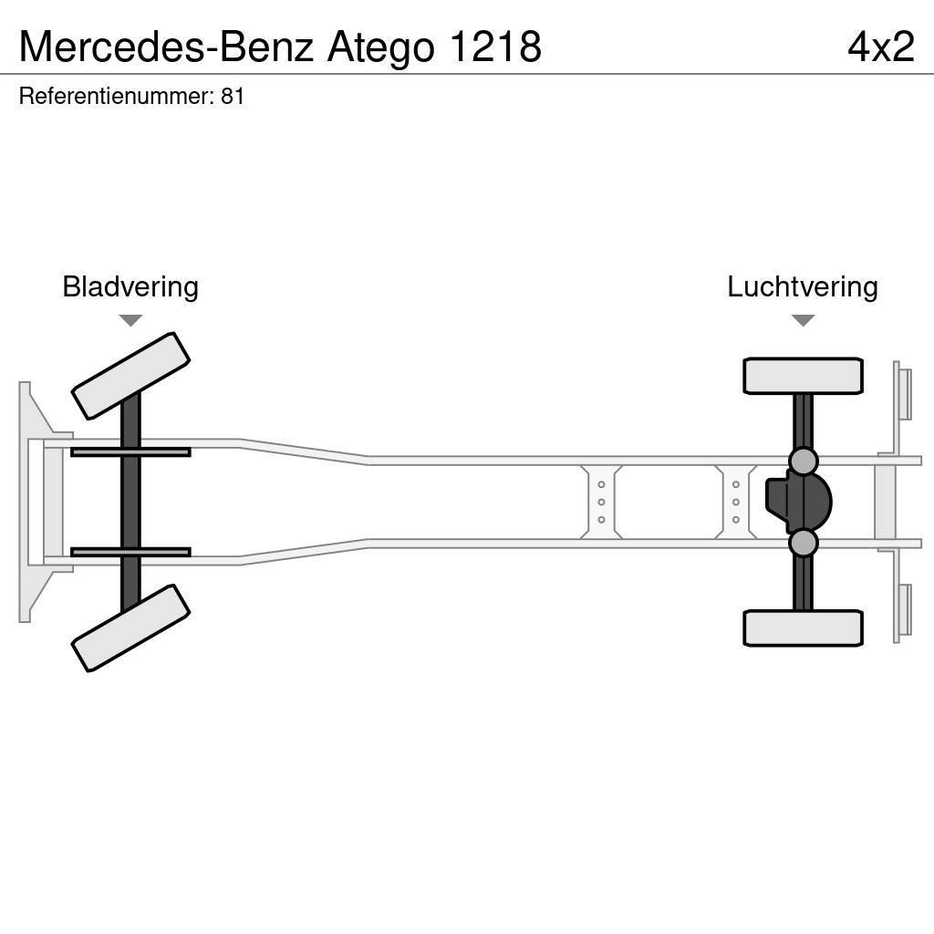 Mercedes-Benz Atego 1218 Camion Fourgon