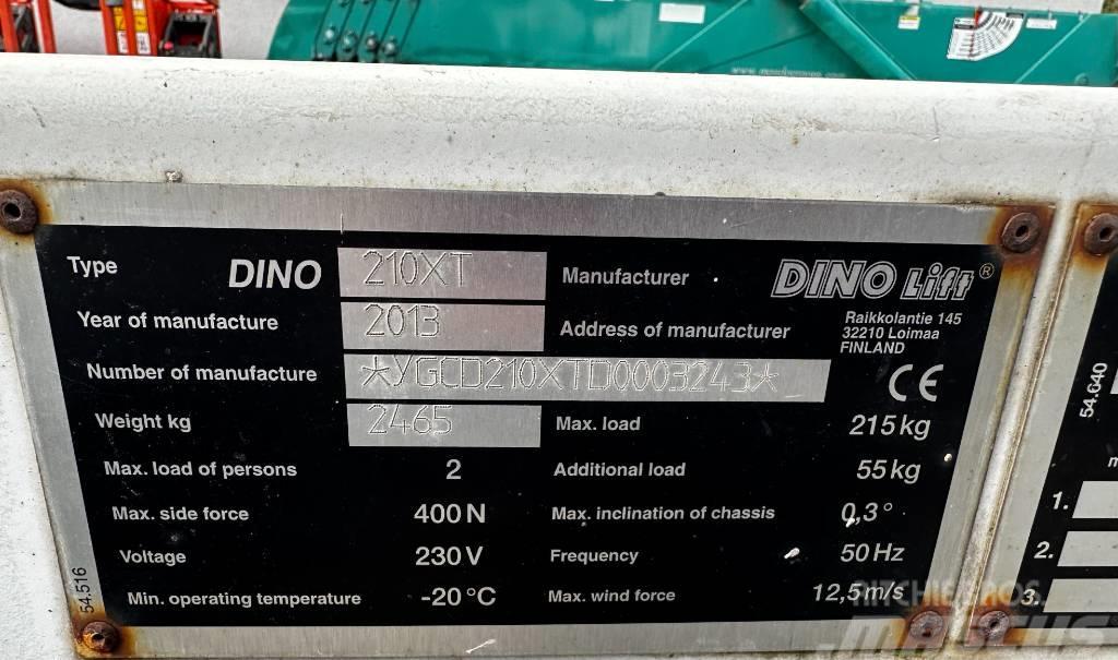 Dino 210 XT Remorque nacelle