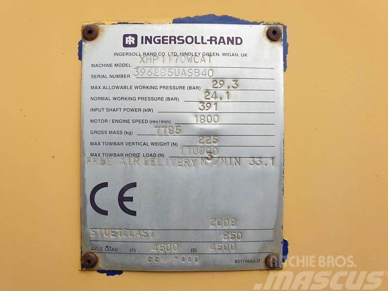 Ingersoll Rand XHP 1170 WCAT Compresseur