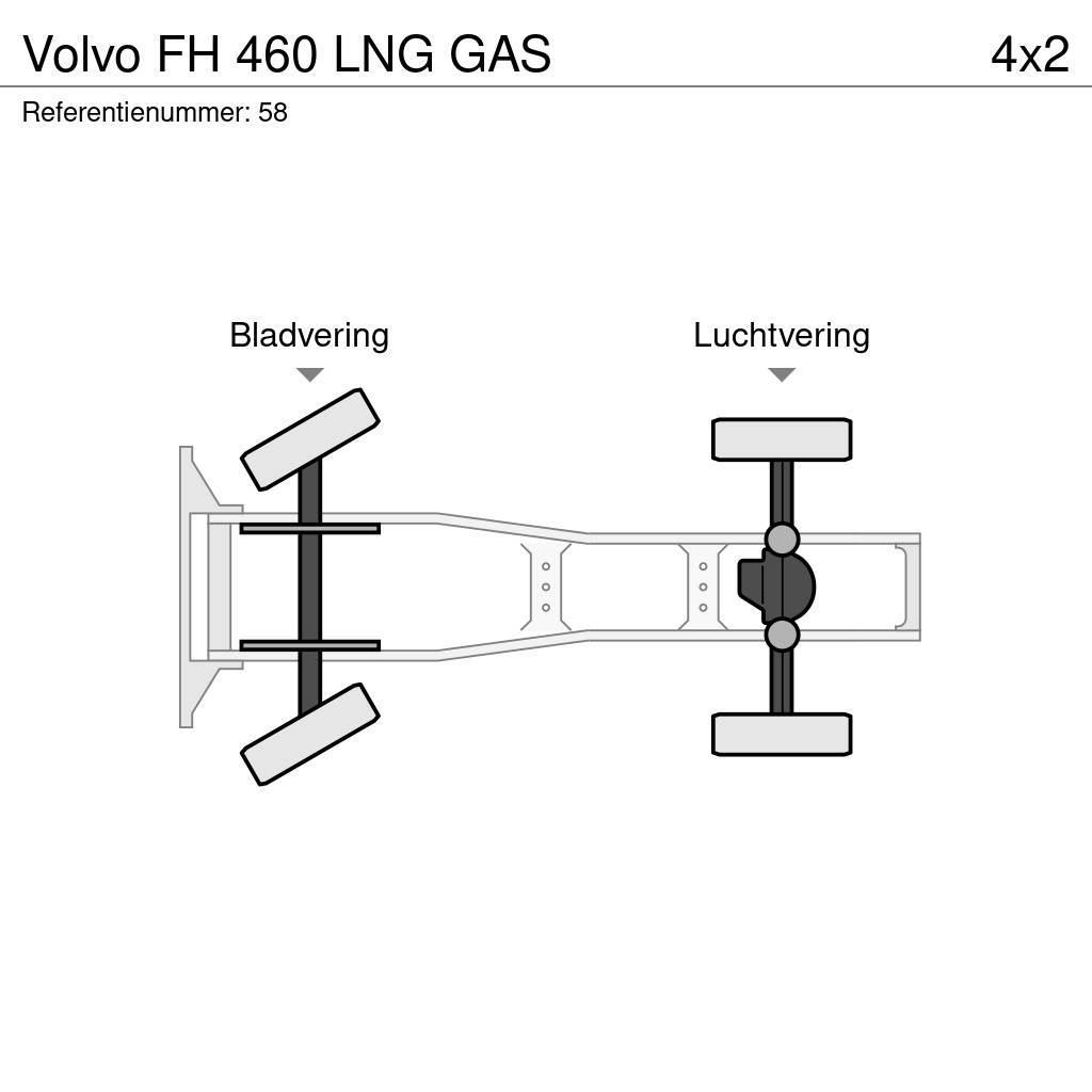 Volvo FH 460 LNG GAS Tracteur routier