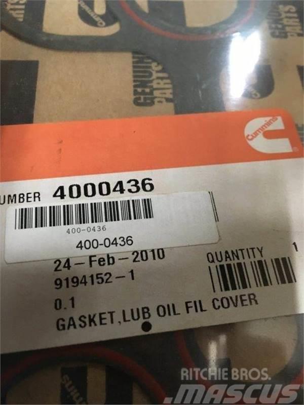 Cummins Oil Filter Gasket - 4000436 Autres accessoires