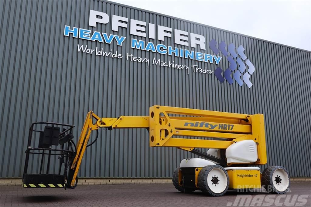Niftylift HR17NE Electric, 4x2 Drive, 17m Working Height, 9. Nacelles articulées