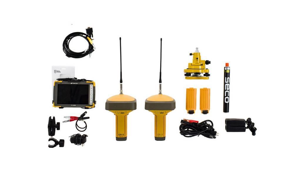 Topcon Dual GR-5+ UHF II GPS GNSS Kit w/ FC-6000 & Magnet Autres accessoires