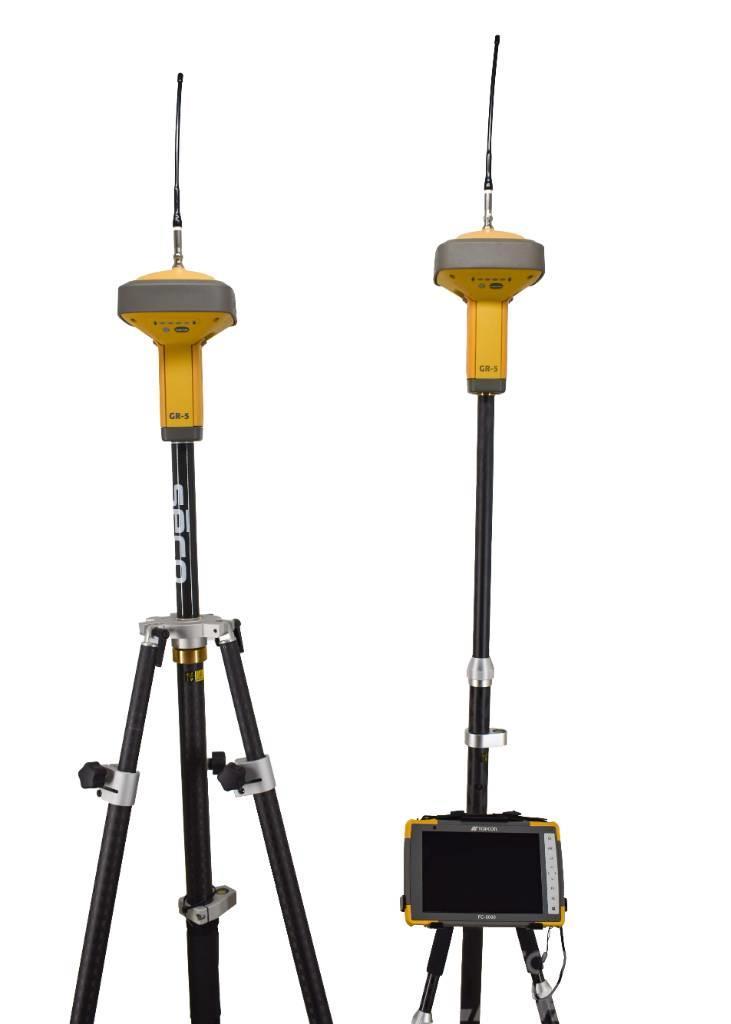 Topcon Dual GR-5+ UHF II GPS GNSS Kit w/ FC-6000 & Magnet Autres accessoires