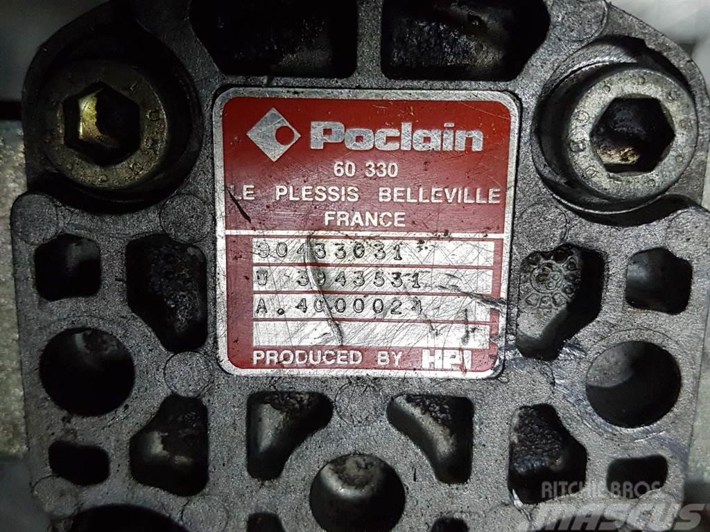 Poclain 904333031-W3943531-Hydraulic motor/Hydraulikmotor Hydraulique