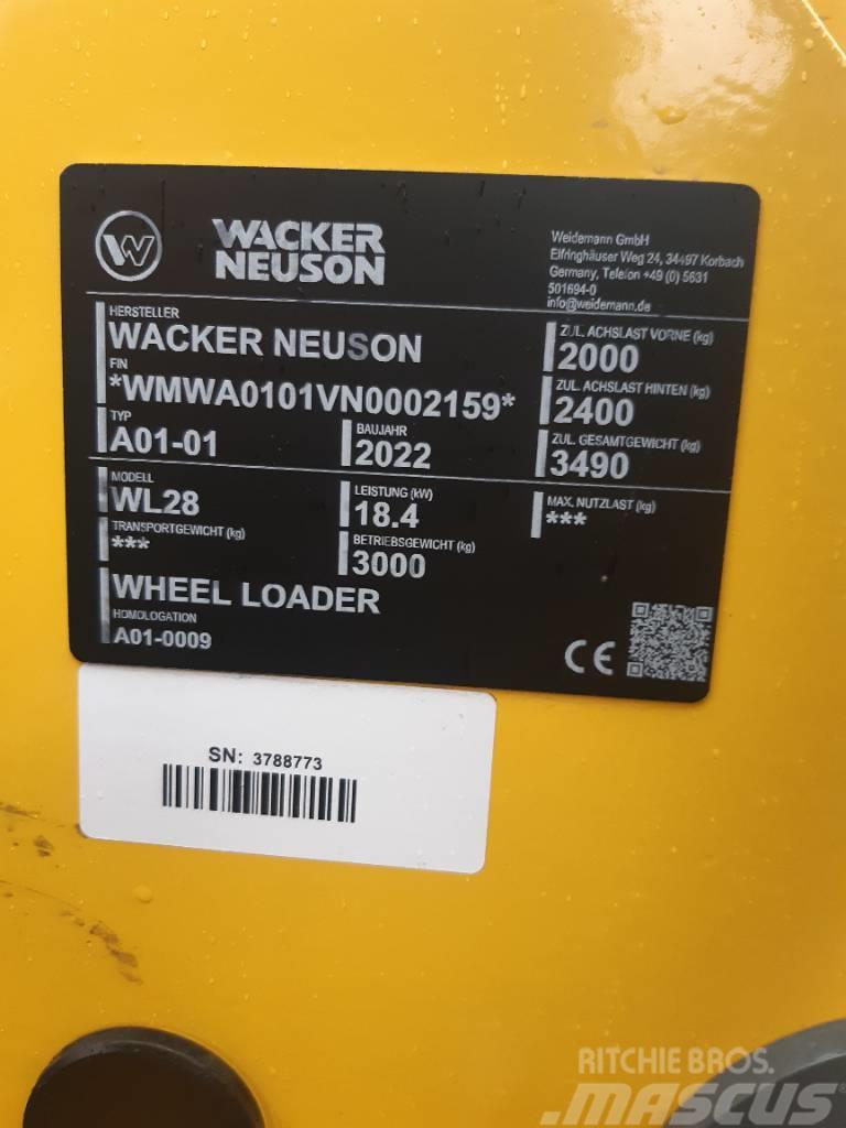 Wacker Neuson WL28 Chargeuse sur pneus
