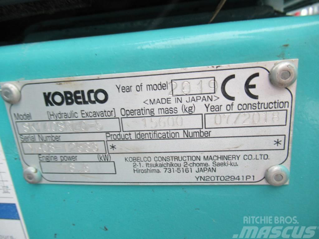 Kobelco SK 140 SR LC-5 / vain 4419h Pelle sur chenilles