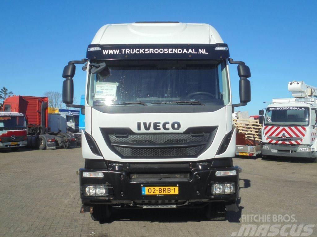 Iveco Trakker 450 + Euro 5 + Zandzuiger + Manual + 6x4 + Camion aspirateur, Hydrocureur