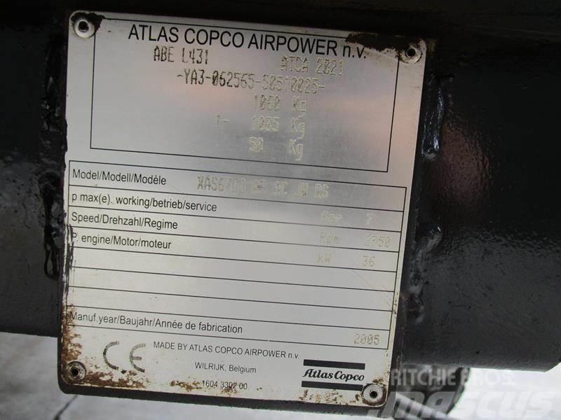 Atlas Copco XAS 67 DD - G Compresseur