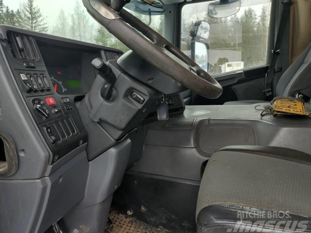 Scania P380 6x2 koukkulaite, papeeripiirturi Camion ampliroll