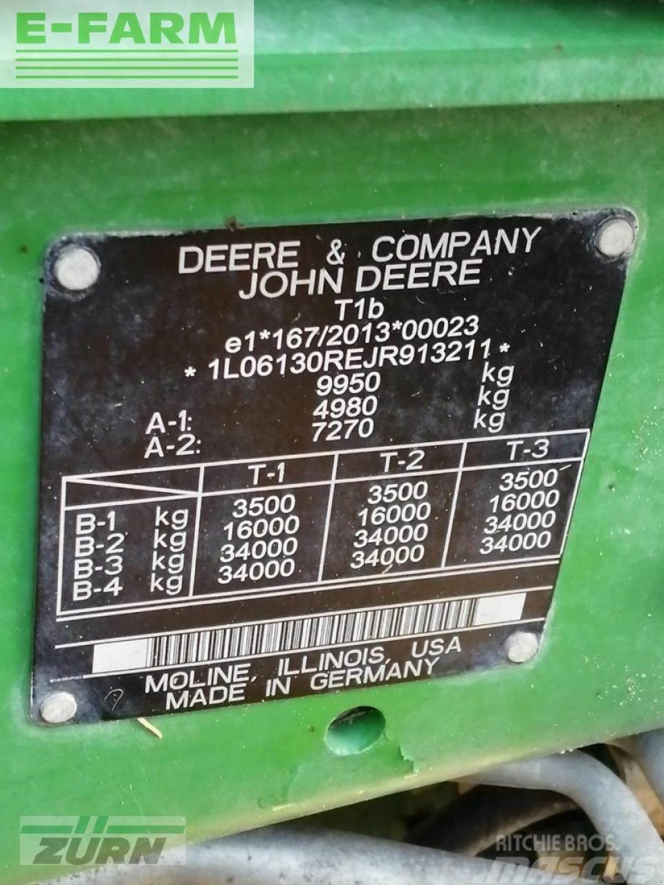 John Deere 6130r Tracteur