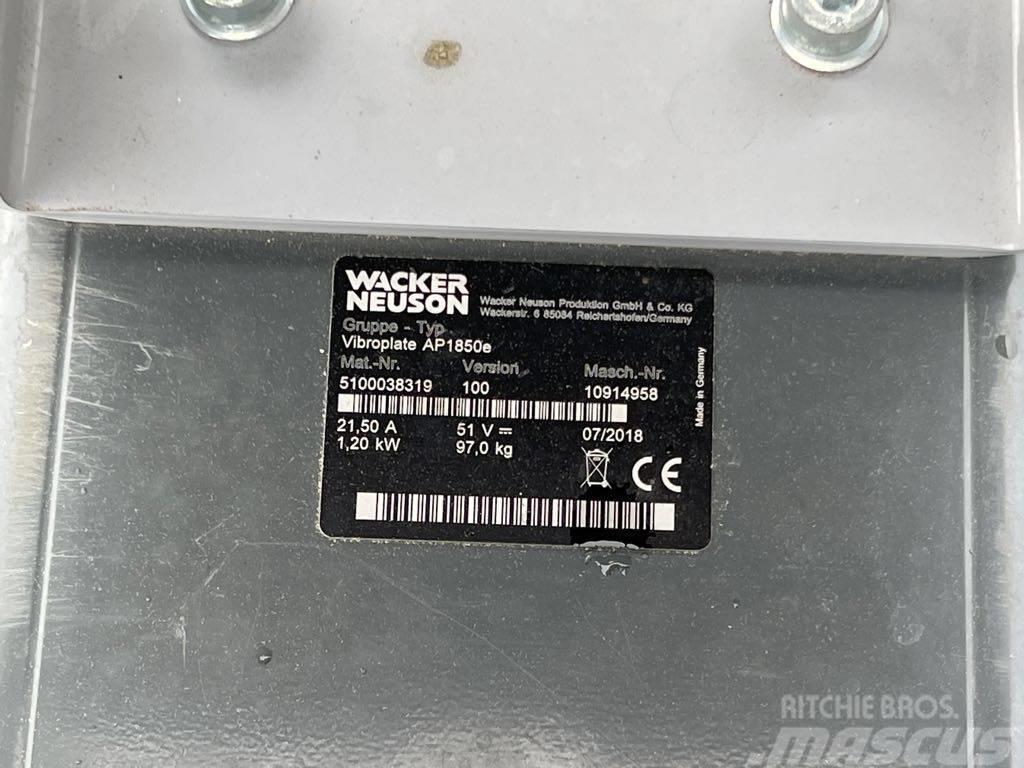 Wacker Neuson AP1850e Plaque vibrante