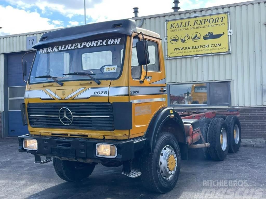 Mercedes-Benz SK 2628 Chassis 6x6 V8 Big Axle's Auxilery Top Con Châssis cabine
