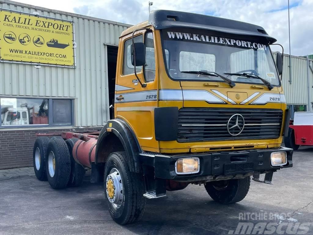 Mercedes-Benz SK 2628 Chassis 6x6 V8 Big Axle's Auxilery Top Con Châssis cabine
